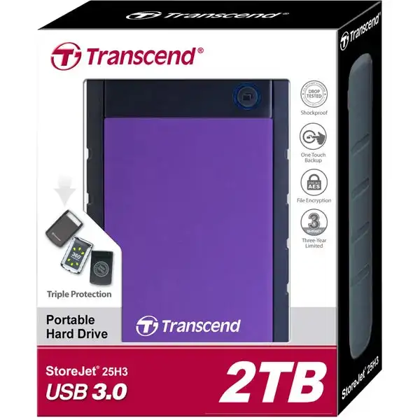 Transcend 2TB External Hard Drive