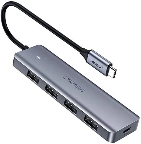 Ugreen 4 port USB 3.0 Hub with Micro USB for Power supply (70336)
